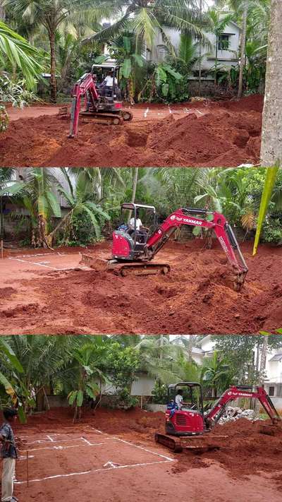 #sitestories #settingout #home #kuttikkattoor #calicutdesigners #calicut #plan #sitevisit #foundation #foundationwork #kadalundi