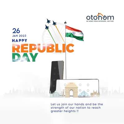 Otohom wishes you all a happy Republic Day! May this day stand as a testimony to the fact that anything is possible through hard work and dedication. So, fix your goals and work for them!

#republicday #india #republicdayindia #happyrepublicday #indian #republicdaycelebration #national #indianrepublicday #republicdayspecial #republicdaywishes #proudtobeindian