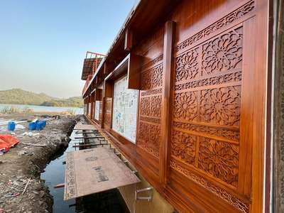 house boat in gujarath multiwood & cnc polishing