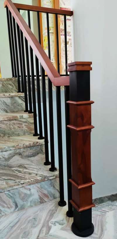 #StaircaseHandRail  #GlassHandRailStaircase  #StaircaseHandRail  #besthome #best_architect  #KeralaStyleHouse  #KeralaStyleHouse #ironhandrails❤  #woodhandrails