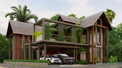 #KeralaStyleHouse #HouseDesigns #architecturedesigns #Architectural&Interior #Architect