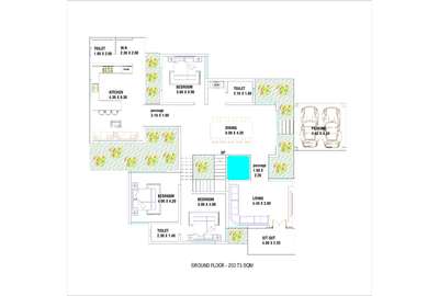 #IndoorPlants  #FloorPlans  #3d design  #ElevationHome  #exterior_Work  #autocad