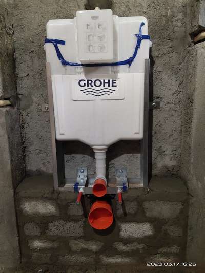 grohe concealed flush setting @ poovani site