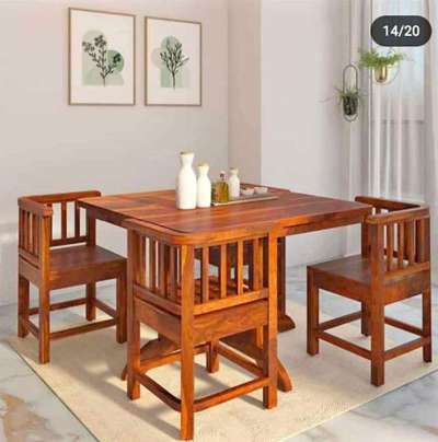 #silid wood 🪵 dining table
4 seater  #