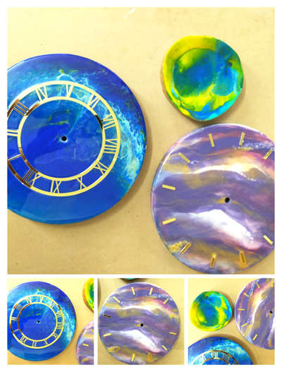 resin clocks
available 
#resincraft #resinart #resinwalldrcor