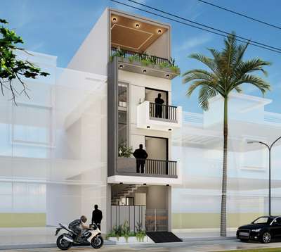13*50 Elevation Design For Residence Building #FloorPlans  #SouthFacingPlan  #ElevationHome  #HouseDesigns