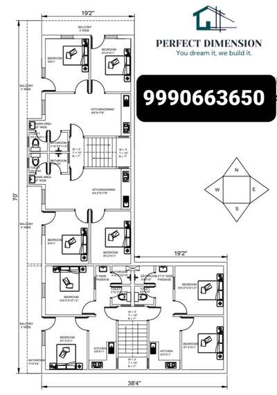 Dream comes true with Perfect Dimension....
.
.
.
.
 #LayoutDesigns #FloorPlans #structure #InteriorDesigner  #vastu  #GlassDoors  #plumbingdrawing #FlatRoof #flat  #ElevationHome #3d