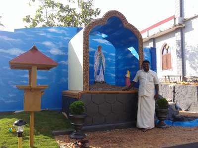 Grotto Design Pathanamthitta- Chenneerkara
pambumala 
Catholic Church