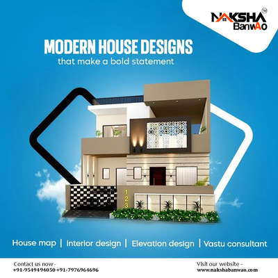 "Make your home happy with Naksha Banwao." 
#elevationdesign #map #naksha #vastu #3delevation #2dlayoutplan
For More Information Contact:

📧 nakshabanwaoindia@gmail.com
📞+91-9549494050