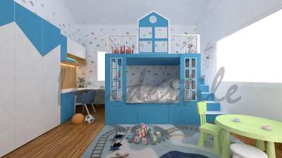 kid's room  #KidsRoom  #kidsroomdesign  #kidsroom👶  #bunkbeds  #bunker  # #kidsroominterior  #kidswallpaper  #kidsstudytable  #InteriorDesigner  #Architectural&Interior