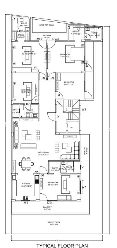 *architecture drawing *
layout plan ,