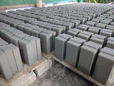 Interlocking fly ash based bricks