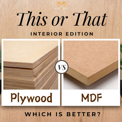 Plywood Vs MDF