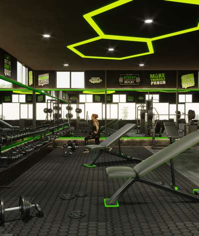 Gym Interior @palazhi 

#sthaayi_design_lab #sthaayi #gym #gymfloor #gym #InteriorDesigner #Architectural&Interior #kolohindi #koloviral #kolopost #kolo-ed #kolovil