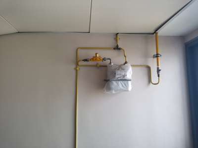 lpg pipeline installation at Home