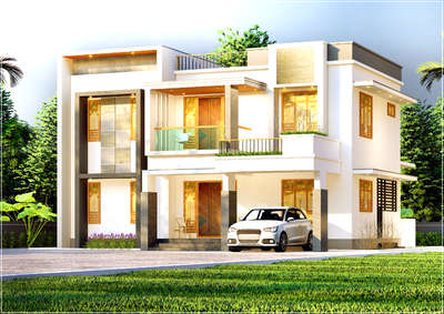 residence under2500 sqft #Kannur #working@kannur  #exterior_Work #exteriordesing  #design