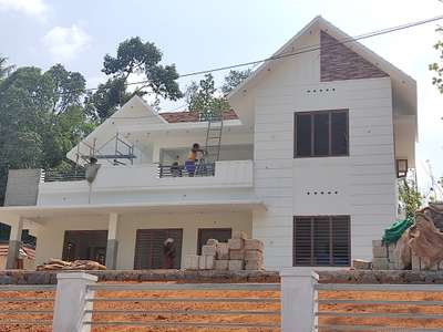 #Finishingstage#workprogress#2100sqfthome#4monthsconstruction