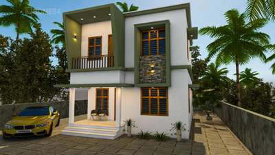 3D elevation                                       3bhk                                          sqft1200                                               #3d #ElevationHome #1200sqft_3bhk