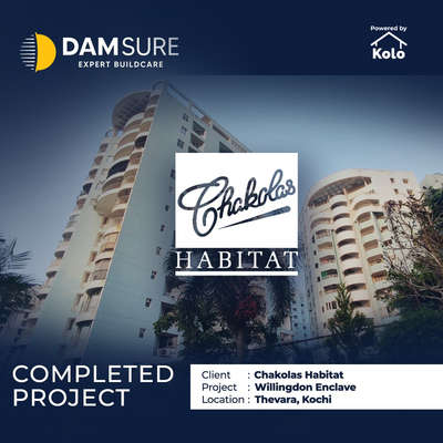 completed project

project details
chackolas habitat
kochi

 #waterproofingservices #WaterProofing #damsure