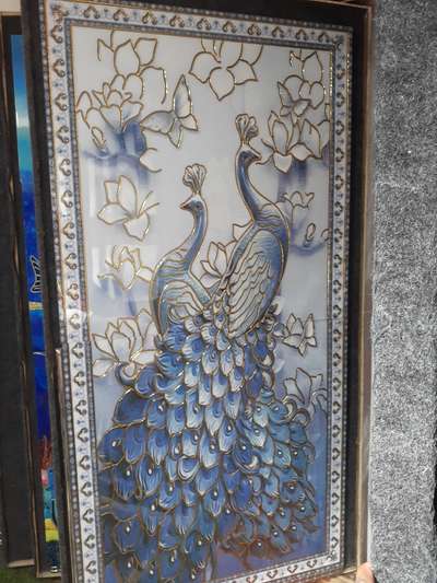 2×4 peacock tile