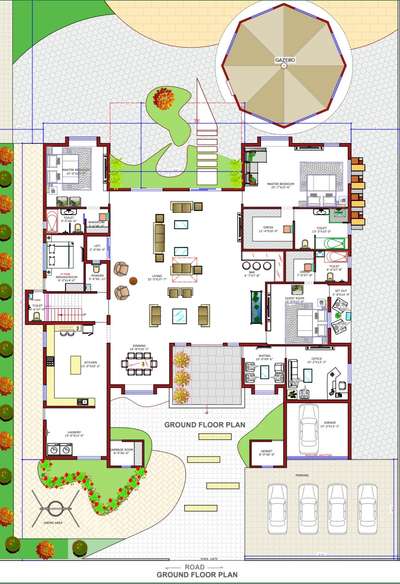 8000sq ft floor plan