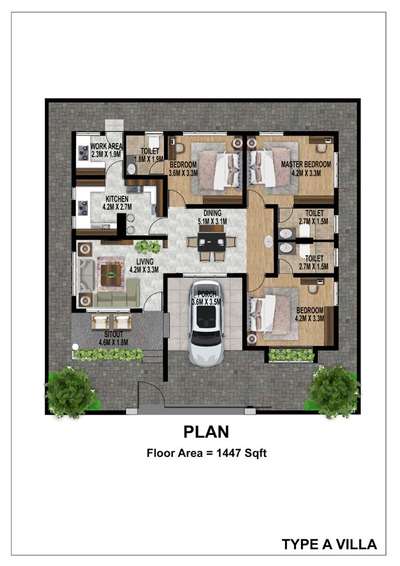 1447 square foot, 5.5 cents land inside a 1.8 acre villa project with a clubhouse and park, Rs 60 lakhs cost. If you are interested, please contact me. Mobile: 7558007901

The project location is at puthuppally, Kottayam #villaproject #Architect designed #budget house