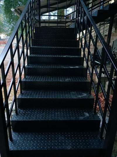 steel stairs