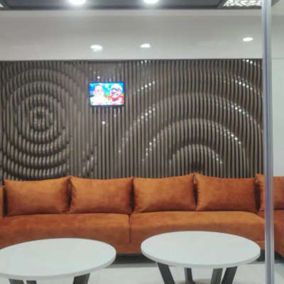 Parametric design covering full wall 11'x 6.5'
made from MDF... call 9772825759 , Indore 
 #indorecity  #Indore  #3d  #3dart  #parametric  #WALL_PANELLING  #WallDecors