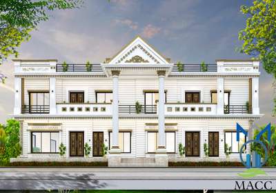 front Elevation for Mr. Krishna Tanwar at Mhow