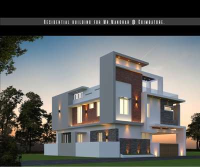 Residential building @coimbatore ondipudur 
Client-James manohar