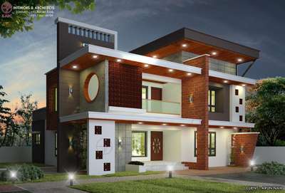 #B.arc interiors &architects 
exterior design  #Kollam