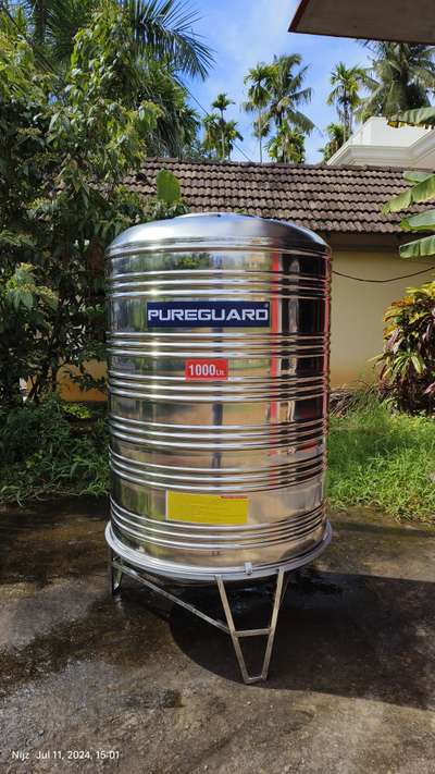 pureguard stainless steel water tank