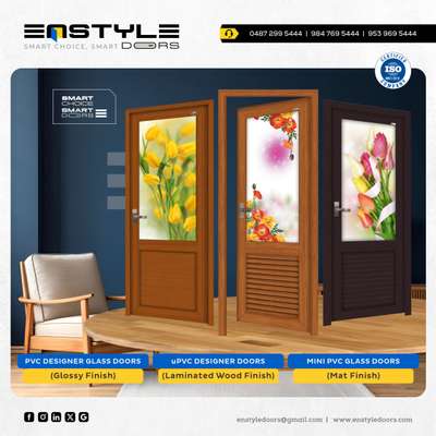 𝗗𝗘𝗦𝗜𝗚𝗡𝗘𝗥 𝗚𝗟𝗔𝗦𝗦 𝗗𝗢𝗢𝗥𝗦🚪

❞ℍ𝕚𝕘𝕙-𝕢𝕦𝕒𝕝𝕚𝕥𝕪, 𝕦𝕟𝕚𝕢𝕦𝕖 𝕕𝕖𝕤𝕚𝕘𝕟𝕤, 𝕓𝕦𝕕𝕘𝕖𝕥-𝕗𝕣𝕚𝕖𝕟𝕕𝕝𝕪, 𝕨𝕚𝕥𝕙 𝕤𝕦𝕡𝕖𝕣𝕚𝕠𝕣 𝕤𝕖𝕣𝕧𝕚𝕔𝕖❞

ℙ𝕍ℂ & 𝕦ℙ𝕍ℂ 𝔻𝕠𝕠𝕣𝕤

✔️𝙋𝙑𝘾 𝘿𝙀𝙎𝙄𝙂𝙉𝙀𝙍 𝙂𝙇𝘼𝙎𝙎 𝘿𝙊𝙊𝙍𝙎 (𝙂𝙡𝙤𝙨𝙨𝙮 𝙁𝙞𝙣𝙞𝙨𝙝)

✔️𝙪𝙋𝙑𝘾 𝘿𝙀𝙎𝙄𝙂𝙉𝙀𝙍 𝘿𝙊𝙊𝙍𝙎 (𝙇𝙖𝙢𝙞𝙣𝙖𝙩𝙚𝙙 𝙒𝙤𝙤𝙙𝙚𝙣 𝙁𝙞𝙣𝙞𝙨𝙝)

✔️𝙈𝙄𝙉𝙄 𝙋𝙑𝘾 𝙂𝙇𝘼𝙎𝙎 𝘿𝙊𝙊𝙍𝙎 (𝙈𝙖𝙩 𝙁𝙞𝙣𝙞𝙨𝙝)

















#enstyledoors #pavaratty #thrissur #kerala

#doors #steel #pvc #upvc #frp #fiber #wpc #wood #panel #curtain #blinds #home #decor #interior #windows #pvcdoors #designerdoors #glassdoors #mouldeddoors #steeldoors #maindoors #securitydoors #bathroomdoors #bedroomdoors #upvcdoors #upvcwindows