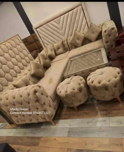 Hlo
      Sir /ma'am
I'm madhi Hasan
Contact number 9368573327
Deals in New designs Sofa set & Old Sofa modifi, cushion cover, Loose Cover, office Chair, All tips beds etc #noida #Delhi #faridabad #gaziabad #Bulandshahar #Delhi #Gorugrm #dadri