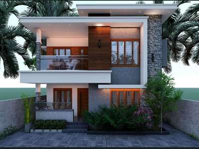 ഇഷ്ടപ്പെട്ടാൽ ലൈക്ക് ചെയ്യണേ 😊👍👉
1200 sqft|3bhk
 #modernhome  #HomeAutomation  #Architect