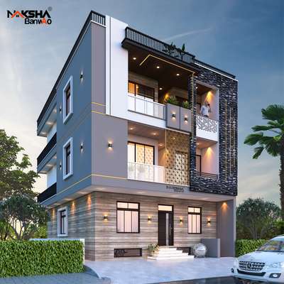 Beautiful Front Elevation Design ✨✨✨
.
.
#ElevationHome  #ElevationDesign  #3D_ELEVATION  #elevationdesigndelhi  #elevation_  #High_quality_Elevation  #frontElevation  #frontelevationdesign  #Architect  #architecturedesigns  #Architectural&Interior  #modernhouses  #modernhousedesigns  #nakshabanwao  #jaipuri  #interior_designer_in_rajasthan  #rajasthan