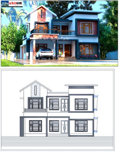 Visual difference between 2D and 3D