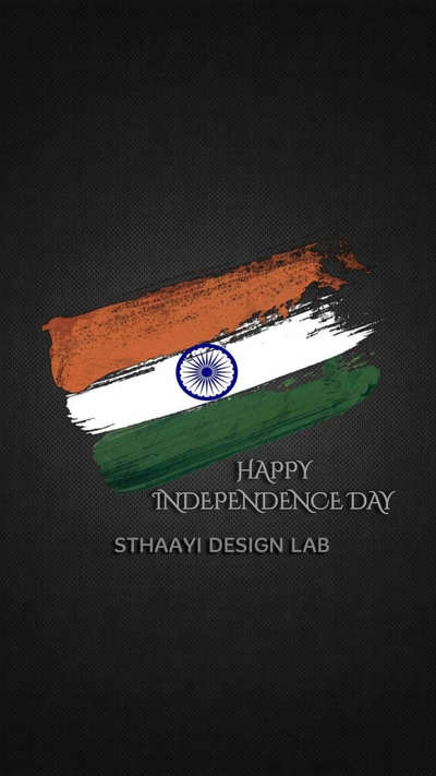 HAPPY INDEPENDENCE DAY 

#sthaayi_design_lab #sthaayi #INDIA