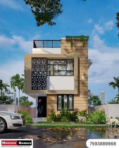 🏡💚 Budget Friendly Home: Compact living gets a stunning upgrade with this affordable architectural gem! #MicroHome Sustainable style meets smart design, proving that your dream home doesn't have to cost a fortune. ✨🔑 #TinyHouseNation #SustainableLiving #AffordableDesign #HomeInspirationRetry