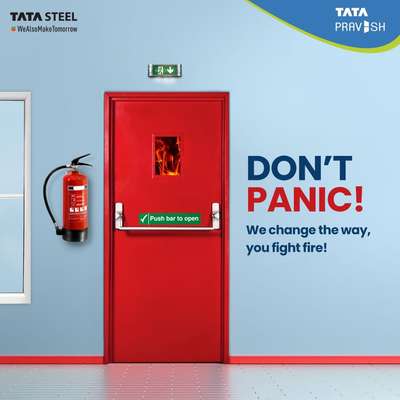 Upgrade your commercial space with our fire-rated doors, bidding farewell to ordinary options. Embrace the strength, durability, and elegance of steel doors and windows. Experience the perfect blend of safety, style and service while adding a touch of sophistication to your workspace.


#Tatapravesh  #Tatasteel  #wealsomaketomorrow  #steeldoors  #Tata  #beststeeldoors  #beststeeldoor #beststeeldoorinkerala