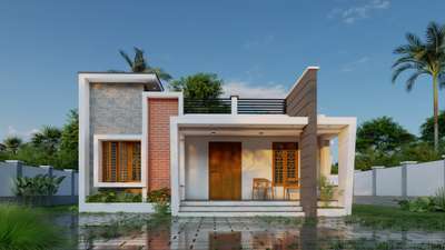 Minimalistic ,
modern contemporary design 
.
.
.
 .
 #Architect  #ElevationHome  #Minimalistic  #HouseDesigns  #KeralaStyleHouse  #modernhome  #Designs  #Architectural&Interior