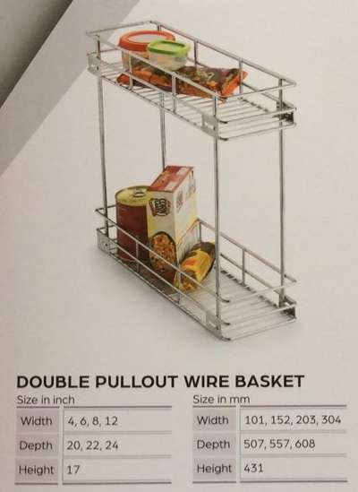#modularkitchen   #304 Grade  #SS kitchen Baskets