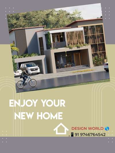 CONTEMPORARY MODERN HOUSE  #exteriordesigns  #exterior_Work  #Architect