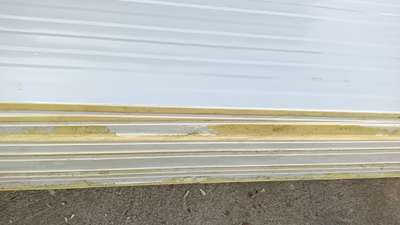 40 mm.puff panels for sale on chep rate 130/- sqft for partation,room making,door making #puffpanel  #fabrication_work  #MetalSheetRoofing