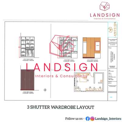 #3shutter #WardrobeDesigns layout for our Client at #karikode #Kollam 

Follow us on Instagram:
https://www.instagram.com/landsign_interiors/ 

Facebook page:
https://www.facebook.com/LandsignInteriors/

Website:
http://www.landsigninteriors.com/