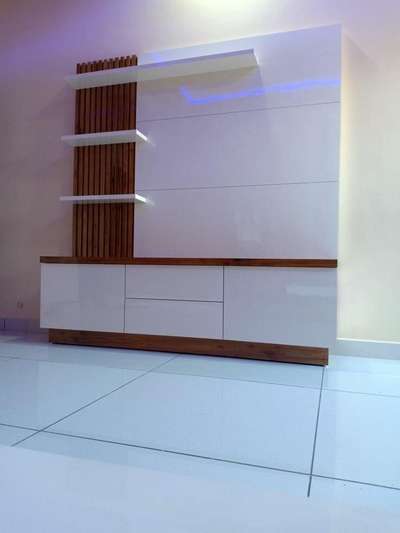 TV unit for your dream home with laminated 710 marine Gurgan  plywood with 15 years warranty