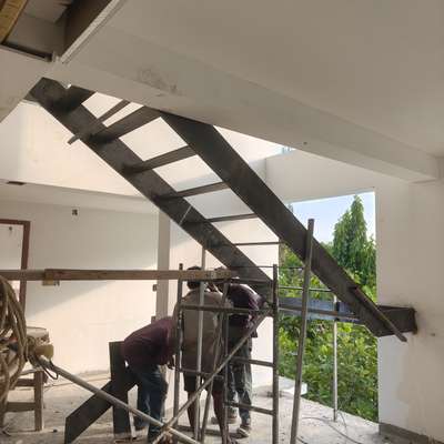 stair work progressing @kannammoola