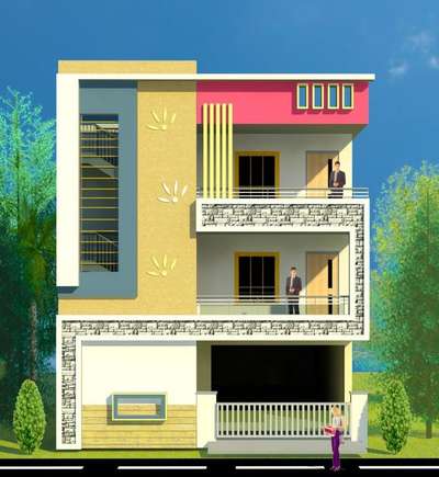 #ajaycontraction  #HouseDesigns  #ElevationHome