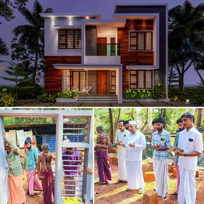 #masonarywork #settingout #3d #ContemporaryHouse #KeralaStyleHouse #budgethomes #moderndesign