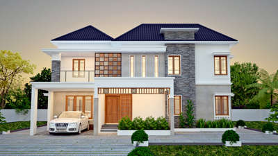 sweet home designing for ayyanthole, Thrissur